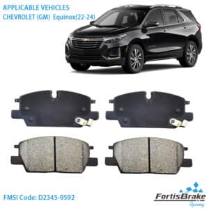 chevrolet equinox brake pads ceramic oem replacement parts
