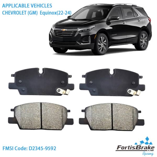 chevrolet equinox brake pads ceramic oem replacement parts
