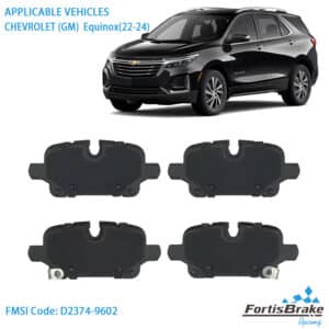 chevy equinox brake pad replacement ceramic oem parts