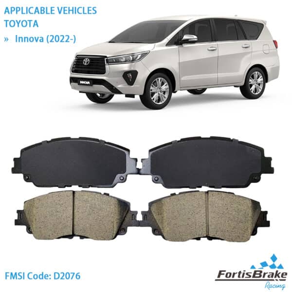 competitive brake pad innova price wholesale supply