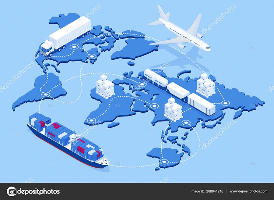 global shipping logistics network