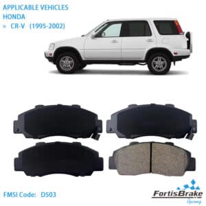 honda cr v brake pads premium quality set