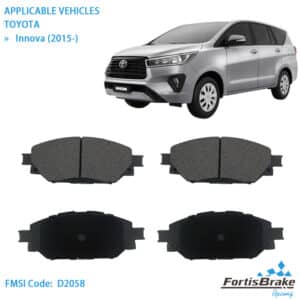 innova brake pads high performance ceramic compound
