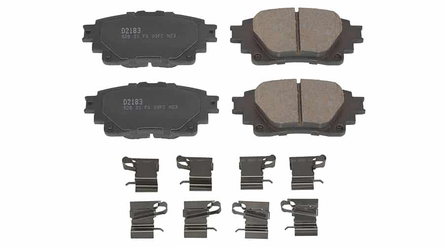 innova d2305 d2183 brake pads package