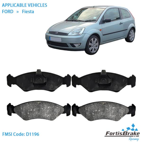 premium ceramic brake pads ford fiesta bendix compatible wholesale