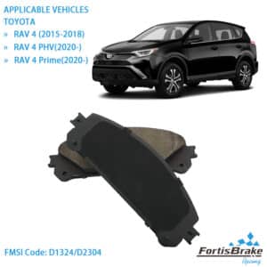 rav4 brake pads premium ceramic oem quality