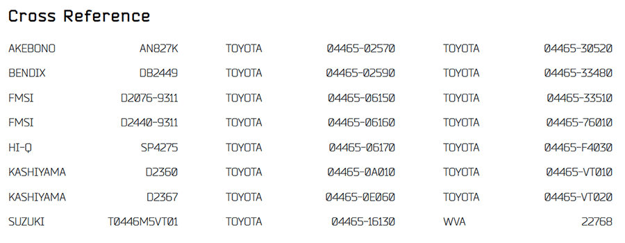 toyota brake system compatibility
