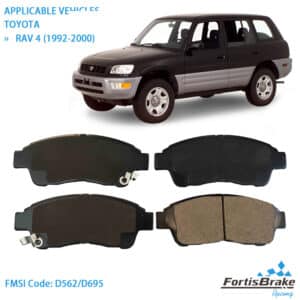 toyota rav4 brake pads oem replacement parts