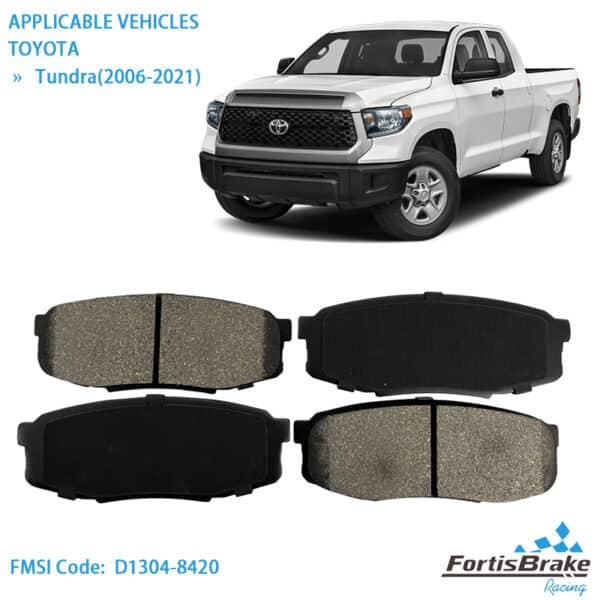 toyota tundra brake pads fmsi d1304 8420 oem quality