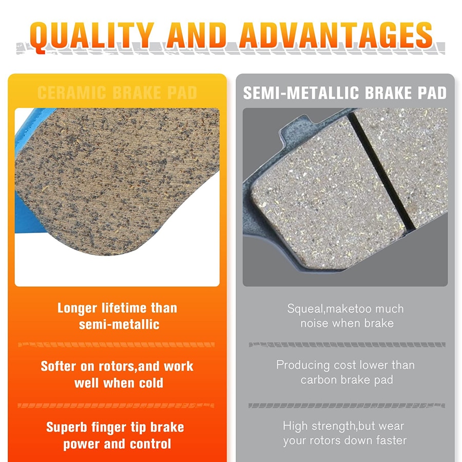 ceramic semi metallic compound benefits