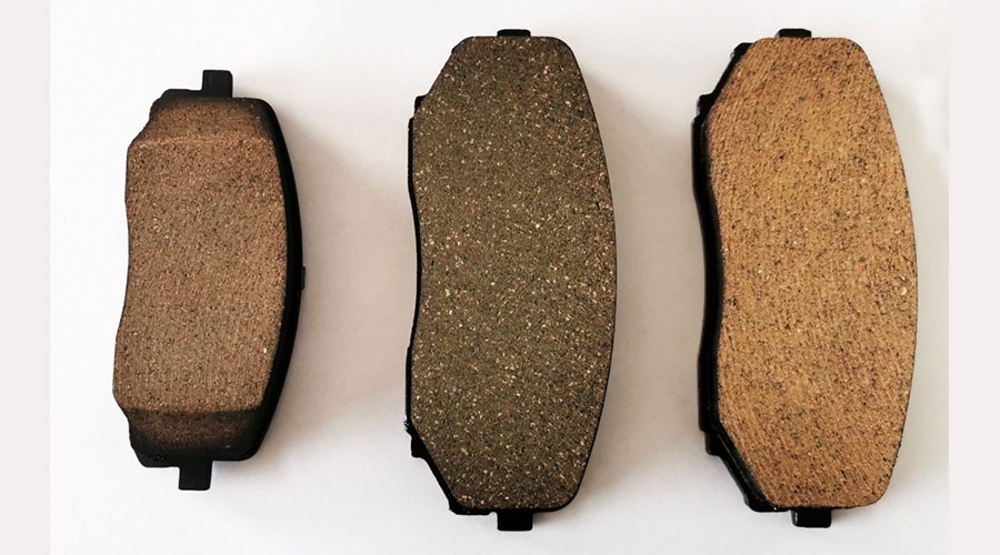 comparison chart ceramic versus semi metallic organic brake pad performance specifications