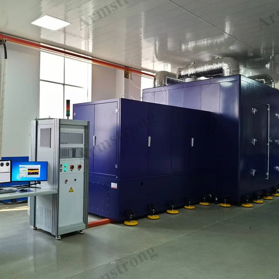 modern automated brake pad production line quality control testing equipment