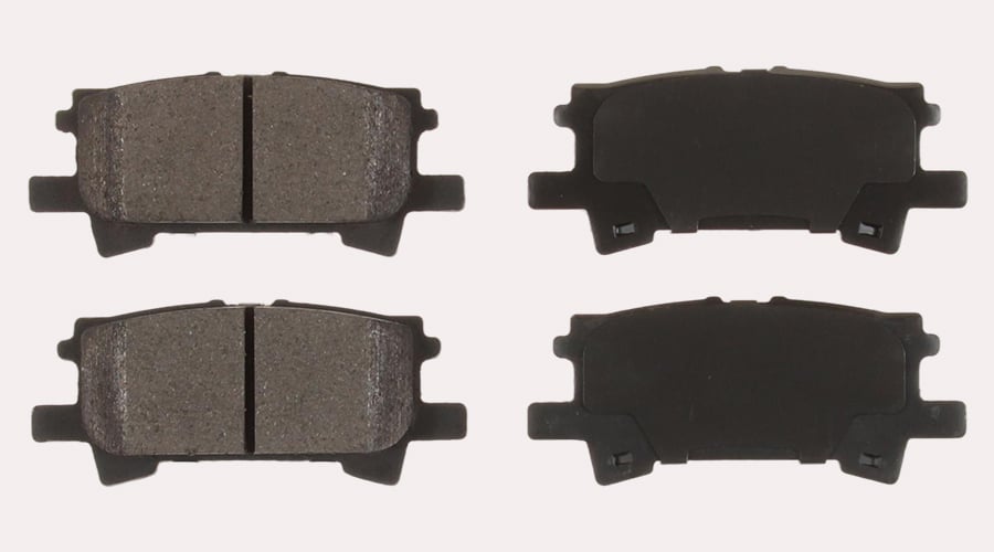 toyota highlander d996 ceramic brake pads