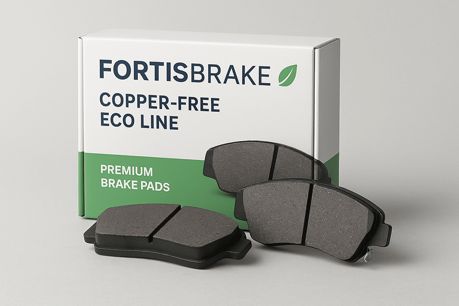 fortisbrake copper free eco line product display