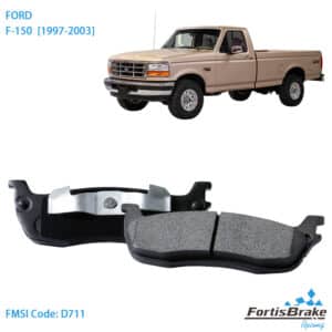 2001 ford f150 brake pads premium ceramic set